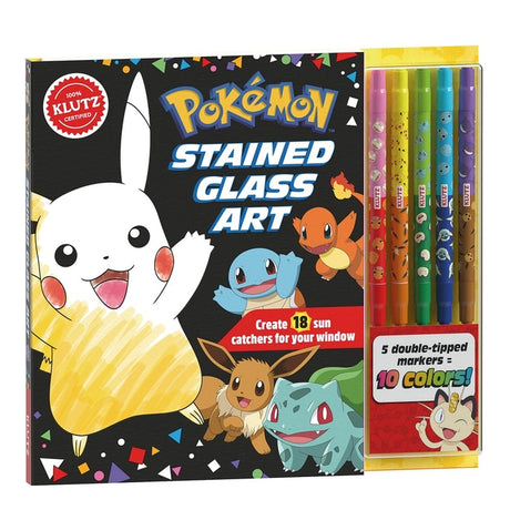 Pokemon Stained Glass Art -- Klutz, Other