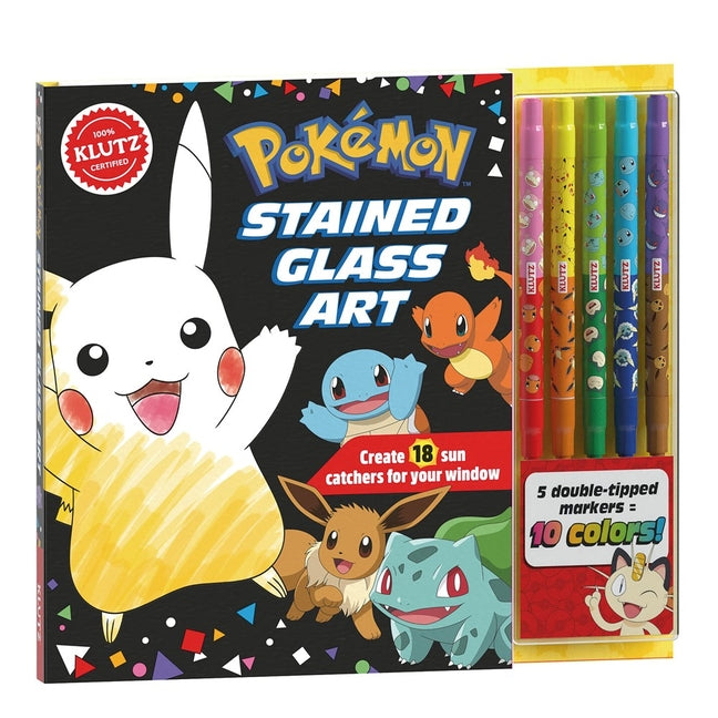 Pokemon Stained Glass Art -- Klutz, Other