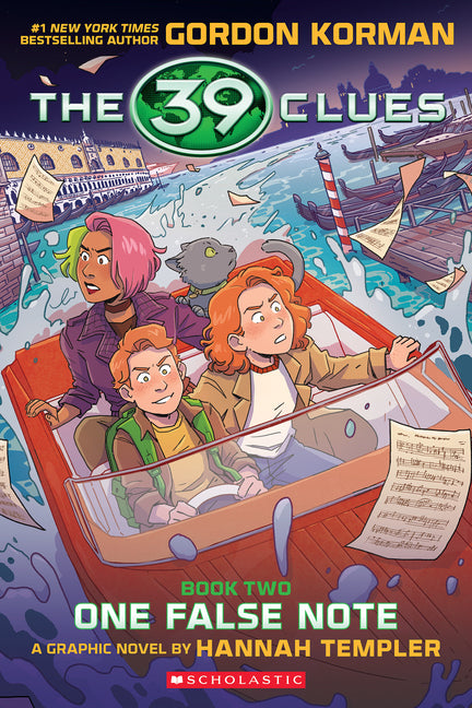39 Clues: One False Note: A Graphic Novel (39 Clues Graphic Novel #2) -- Gordon Korman, Paperback