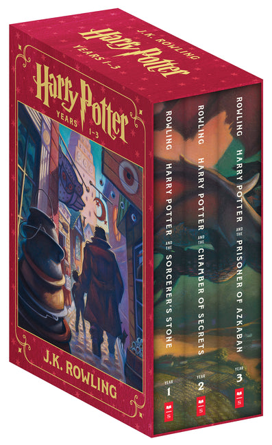 Harry Potter Paperback Box Set (Books 1-3) -- J. K. Rowling, Paperback