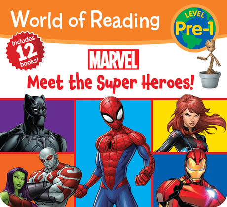 World of Reading Marvel: Meet the Super Heroes!-Pre-Level 1 Boxed Set -- Marvel Press Book Group, Boxed Set