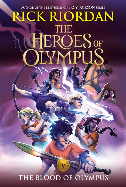 Heroes of Olympus, The, Book Five: Blood of Olympus, The-(New Cover) -- Rick Riordan, Paperback