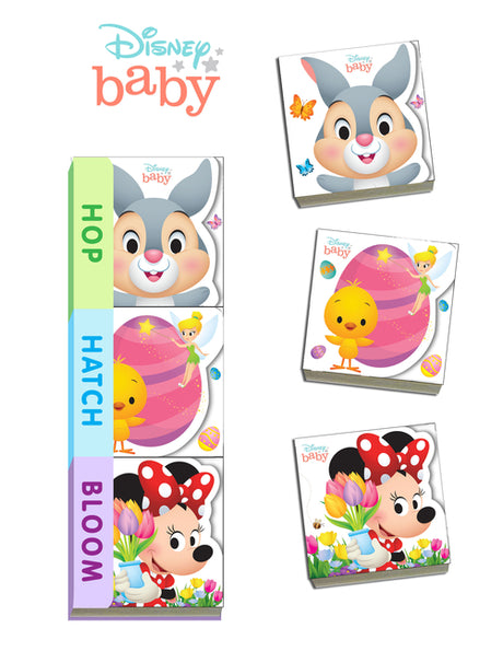 Disney Baby: Hop, Hatch, Bloom -- Disney Books, Board Book