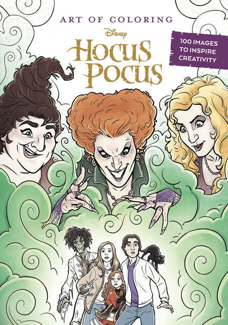 Art of Coloring: Hocus Pocus -- Disney Books, Paperback