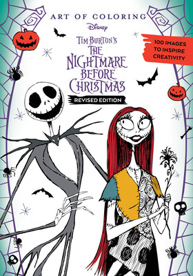 Art of Coloring: Disney Tim Burton's the Nightmare Before Christmas -- Disney Books, Paperback