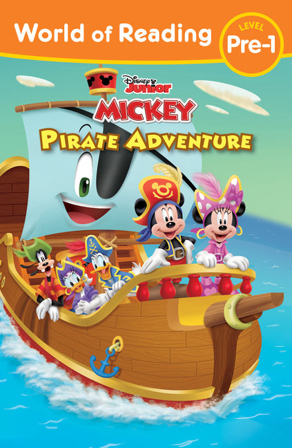 Mickey Mouse Funhouse: World of Reading: Pirate Adventure -- Disney Books, Paperback