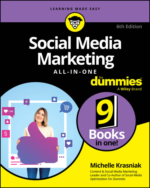 Social Media Marketing All-In-One for Dummies -- Michelle Krasniak, Paperback