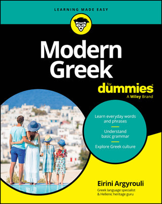 Modern Greek for Dummies -- Eirini Argyrouli, Paperback