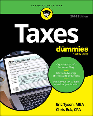 Taxes for Dummies, 2026 Edition by Tyson, Eric