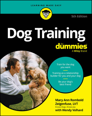 Dog Training for Dummies by Rombold-Zeigenfuse, Mary Ann