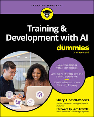 Training & Development with AI for Dummies -- Sheryl Lindsell-Roberts, Paperback