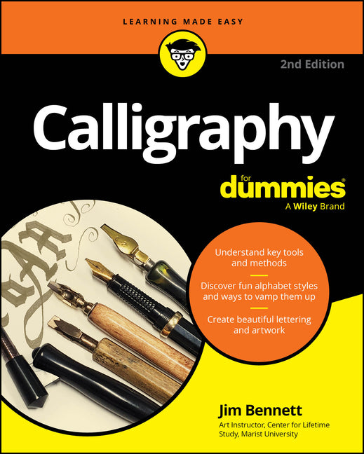 Calligraphy for Dummies -- Jim Bennett, Paperback