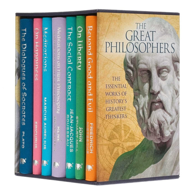 The Great Philosophers Collection: Deluxe 7-Book Hardcover Boxed Set -- Frederich Nietzsche, Hardcover