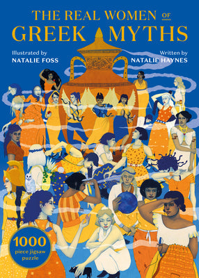 The Real Women of Greek Myth 1000 Piece Puzzle: A 1,000 Piece Jigsaw Puzzle by Haynes, Natalie