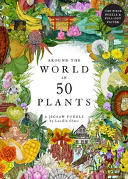 Around the World in 50 Plants 1000 Piece Puzzle: A 1000-Piece Jigsaw Puzzle by Drori, Jonathan