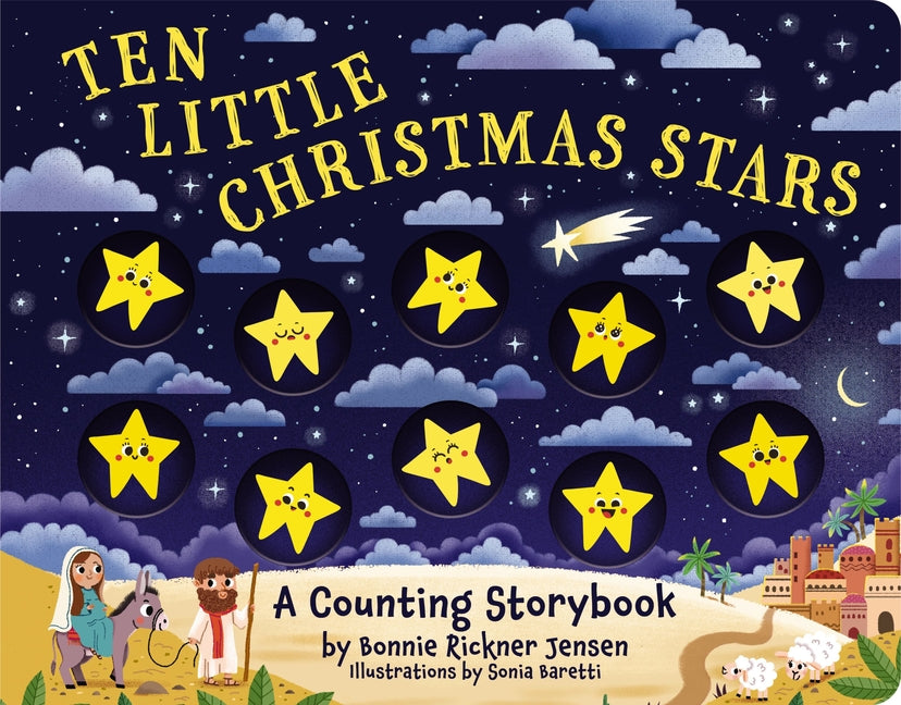 Ten Little Christmas Stars -- Bonnie Rickner Jensen, Board Book
