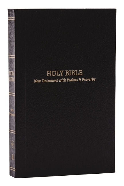 KJV Holy Bible: Pocket New Testament with Psalms and Proverbs, Black Softcover, Red Letter, Comfort Print: King James Version -- Thomas Nelson, Bible