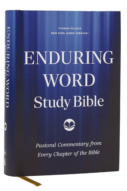 Enduring Word Study Bible: Pastoral Commentary from Every Chapter of the Bible (Nkjv, Hardcover, Red Letter, Comfort Print) -- David Guzik, Bible