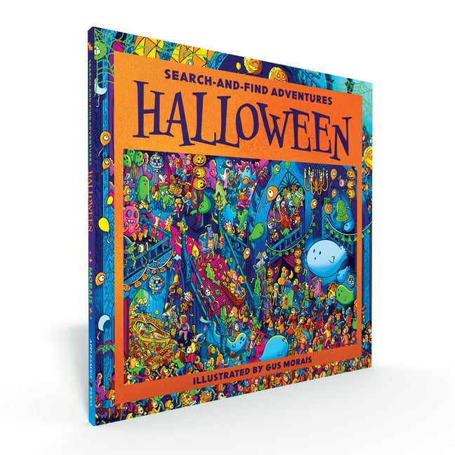 Halloween Search-And-Find Adventures: A Hunt Full of Tricks and Treats -- Gus Morais, Hardcover