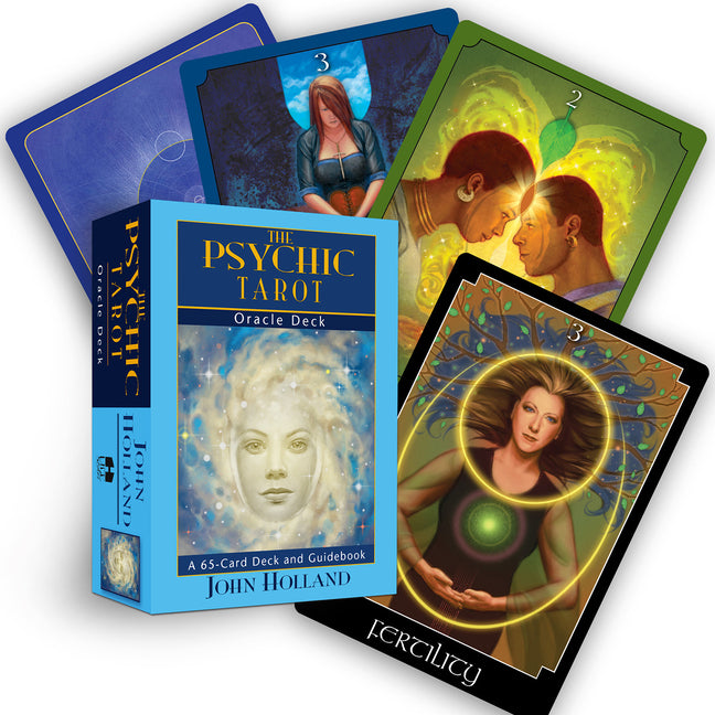 The Psychic Tarot Oracle Deck: A 65-Card Deck and Guidebook -- John Holland, Other