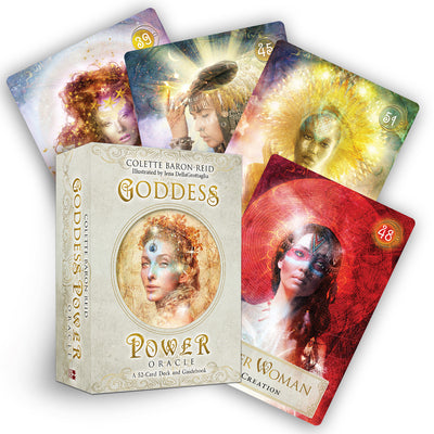 Goddess Power Oracle (Standard Edition): A 52-Card Deck and Guidebookgoddess Love Oracle Cards for Healing, Inspiration, and Divination by Baron-Reid, Colette