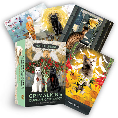 Grimalkin's Curious Cats Tarot: An 80-Card Deck and Guidebook by Cullinane, Mj