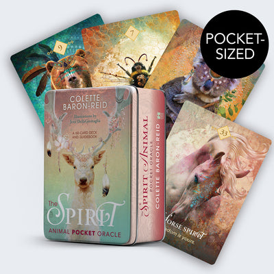 The Spirit Animal Pocket Oracle: A 68-Card Deck - Animal Spirit Cards with Guidebook by Reid, Colette Baron