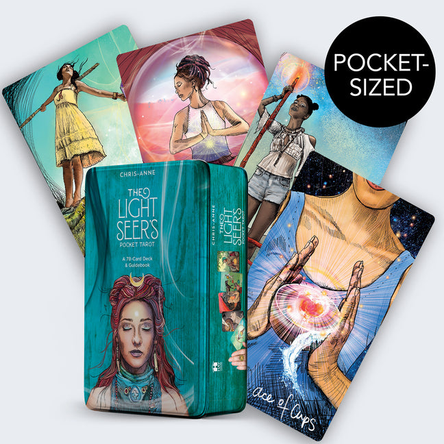 The Light Seer's Pocket Tarot: A 78-Card Deck & Guidebook -- Chris-Anne, Other