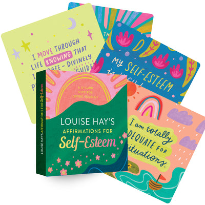 Louise Hay's Affirmations for Self-Esteem: A 12-Card Deck for Loving Yourself by Hay, Louise