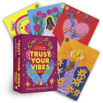 Trust Your Vibes Oracle Cards: A 50-Card Deck with Guidebook by Choquette, Sonia