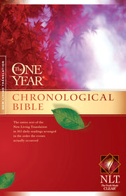 One Year Chronological Bible-NLT by Tyndale