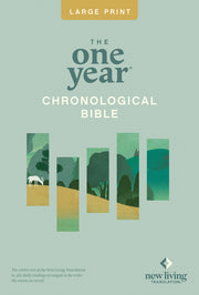 One Year Chronological Bible-NLT-Premium Slimline Large Print by Tyndale
