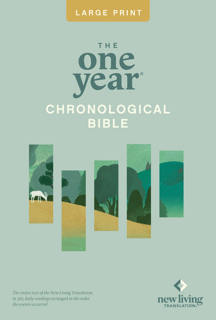 One Year Chronological Bible-NLT-Premium Slimline Large Print -- New Living Translation, Bible