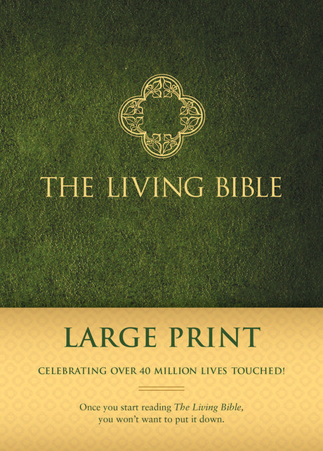 Living Bible Paraphrased-LIV-Large Print -- Tyndale, Bible