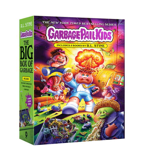 Garbage Pail Kids: The Big Box of Garbage (3-Book Box Set): Welcome to Smellville, Thrills & Chills, and Camp Daze -- R. L. Stine, Other