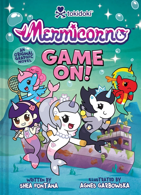 Mermicorno: Game On!: An Early Graphic Novel -- Shea Fontana, Hardcover