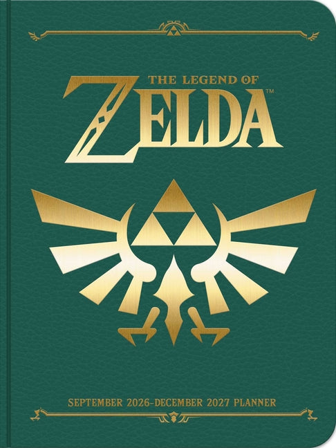Legend of Zelda 16-Month 2026-2027 Weekly/Monthly Planner Calendar -- Nintendo, Desk