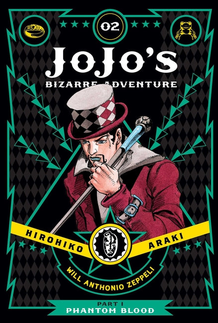 Jojo's Bizarre Adventure: Part 1--Phantom Blood, Vol. 2 -- Hirohiko Araki, Hardcover