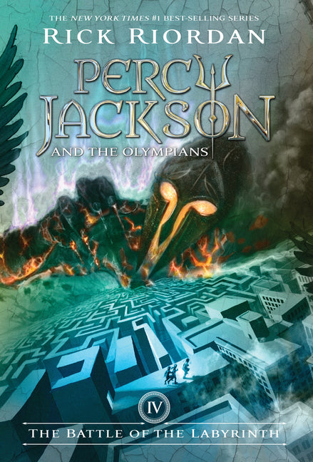 Percy Jackson and the Olympians, Book Four: Battle of the Labyrinth, The-Percy Jackson and the Olympians, Book Four -- Rick Riordan, Hardcover