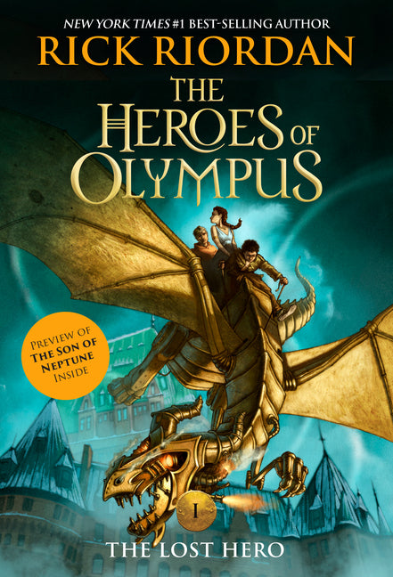 The Heroes of Olympus, Book One: The Lost Hero -- Rick Riordan, Paperback