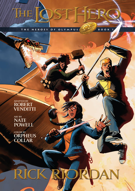 Heroes of Olympus, Book One: Lost Hero: The Graphic Novel, The-Heroes of Olympus, Book One -- Rick Riordan, Paperback