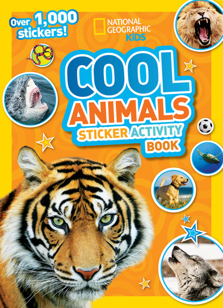 Cool Animals Sticker Activity Book [With Sticker(s)] -- National Geographic Kids, Paperback