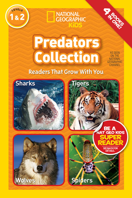Predators Collection (National Geographic Kids Readers, Levels 1 & 2): Readers That Grow with You -- National Geographic Kids, Paperback