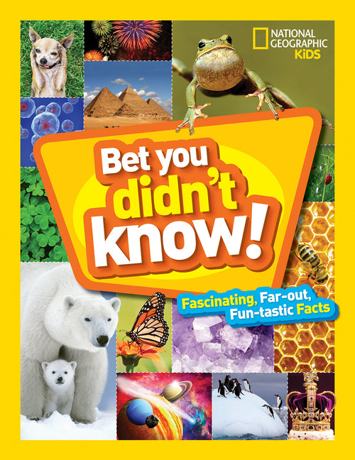 Bet You Didn't Know: Fascinating, Far-Out, Fun-Tastic Facts! -- National Geographic Kids, Hardcover