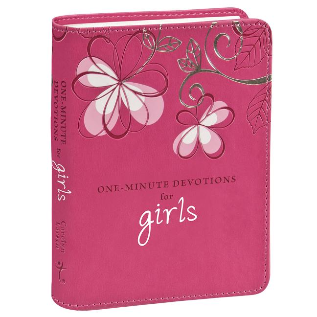 1 Min Devotions for Girls Lxu- by Larsen, Carolyn