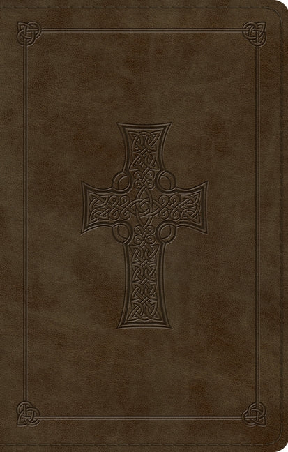 Large Print Value Thinline Bible-ESV-Cross Design -- Esv Bibles, Bible
