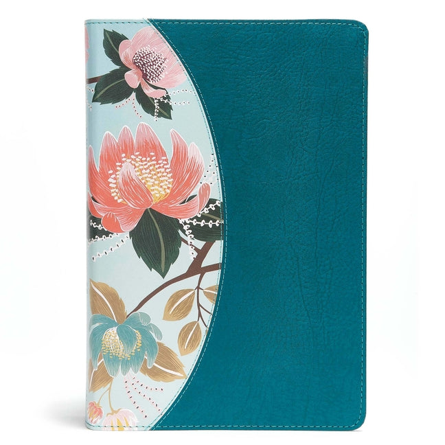 The CSB Study Bible for Women, Teal/Sage Leathertouch, Indexed by Kelley Patterson, Dorothy