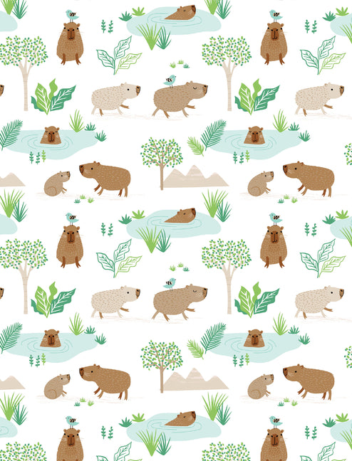 Capybara Life Journal (Diary, Notebook) -- Rosie Maddocks, Hardcover