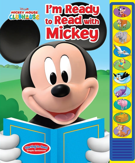 Disney Junior Mickey Mouse Clubhouse: I'm Ready to Read with Mickey Sound Book [With Battery] -- Pi Kids, Hardcover