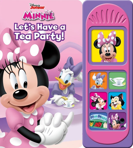 Disney Junior Minnie: Let's Have a Tea Party! Sound Book [With Battery] -- Erin Rose Grobarek, Board Book